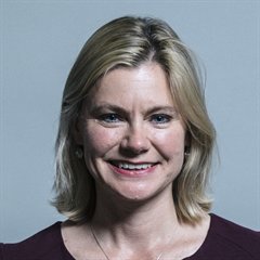 Portrait of Justine Greening