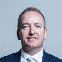 Portrait of Mark Pritchard