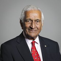 Portrait of Lord Patel