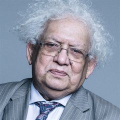 Portrait of Lord Desai