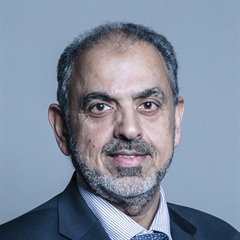 Portrait of Lord Ahmed