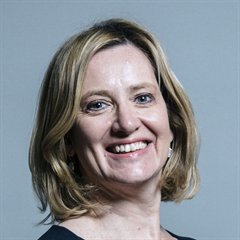 Portrait of Amber Rudd