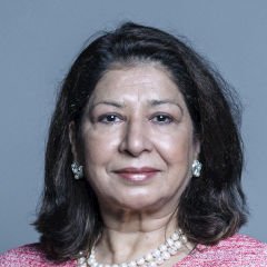 Portrait of Baroness Manzoor