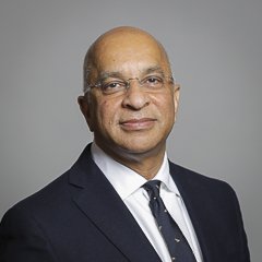Portrait of Lord Verjee
