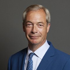 Portrait of Nigel Farage