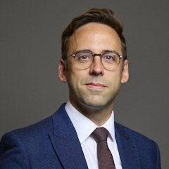 Portrait of Mr Alex Barros-Curtis