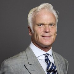 Portrait of Sir Desmond Swayne