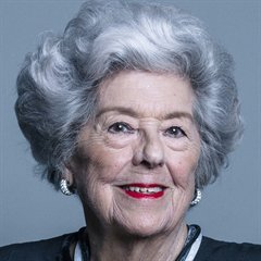 Portrait of Baroness Boothroyd